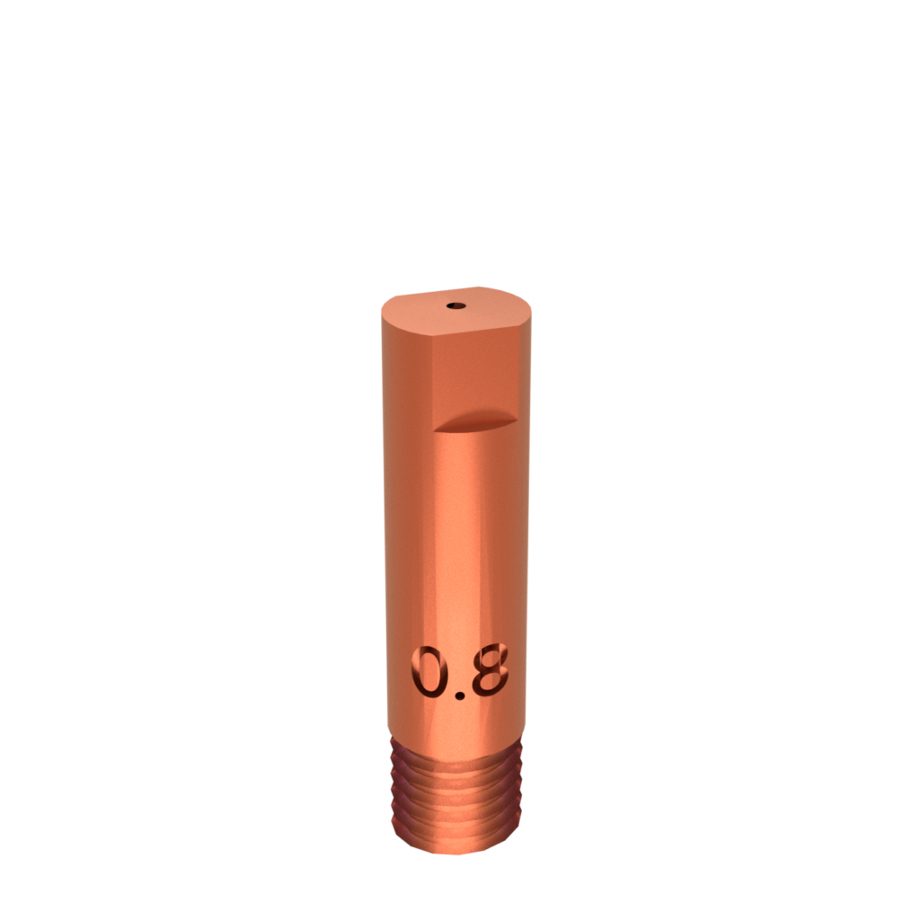 GYSRXS MIG MAG Verschleißteile Set – 24 Teile Für AK-15/MB-15 Brenner, Inkl. Gasdüsen & Stromdüsen 0,6–1,2 Mm